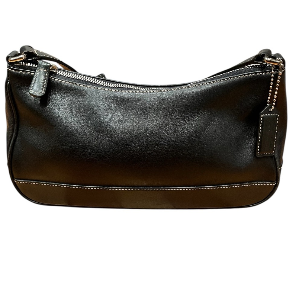 Coach Hampton Bag Vintage Black Leather